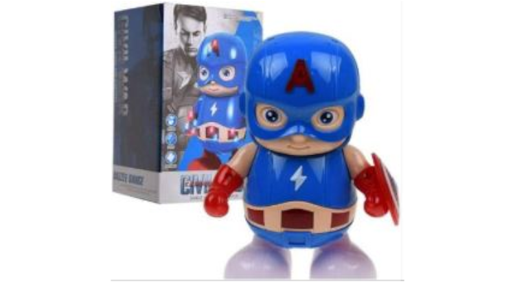 Captain America Civil War Dancing Toy Robot Recall